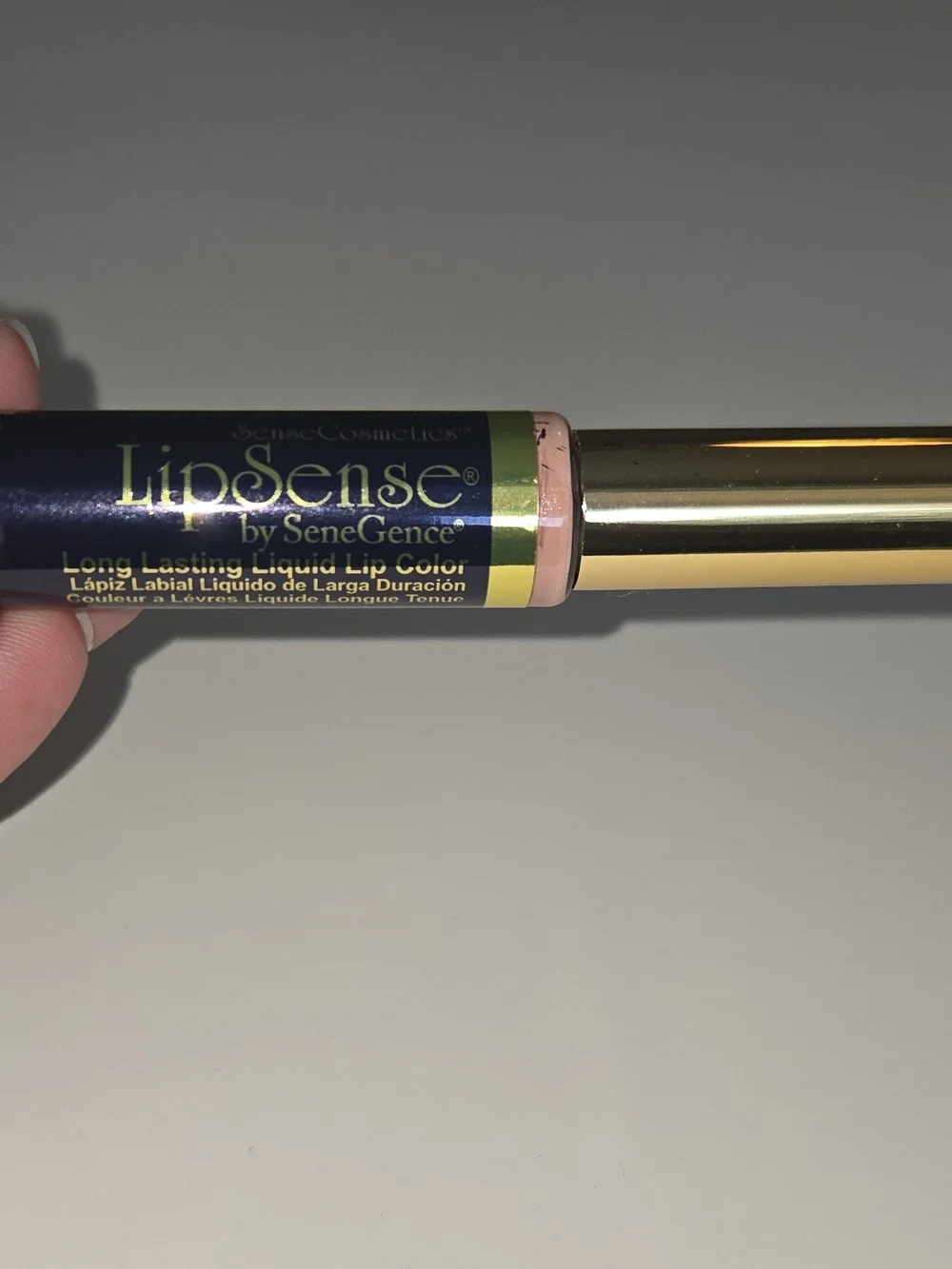 LipSense Bravo — Peach Coral Lipstick